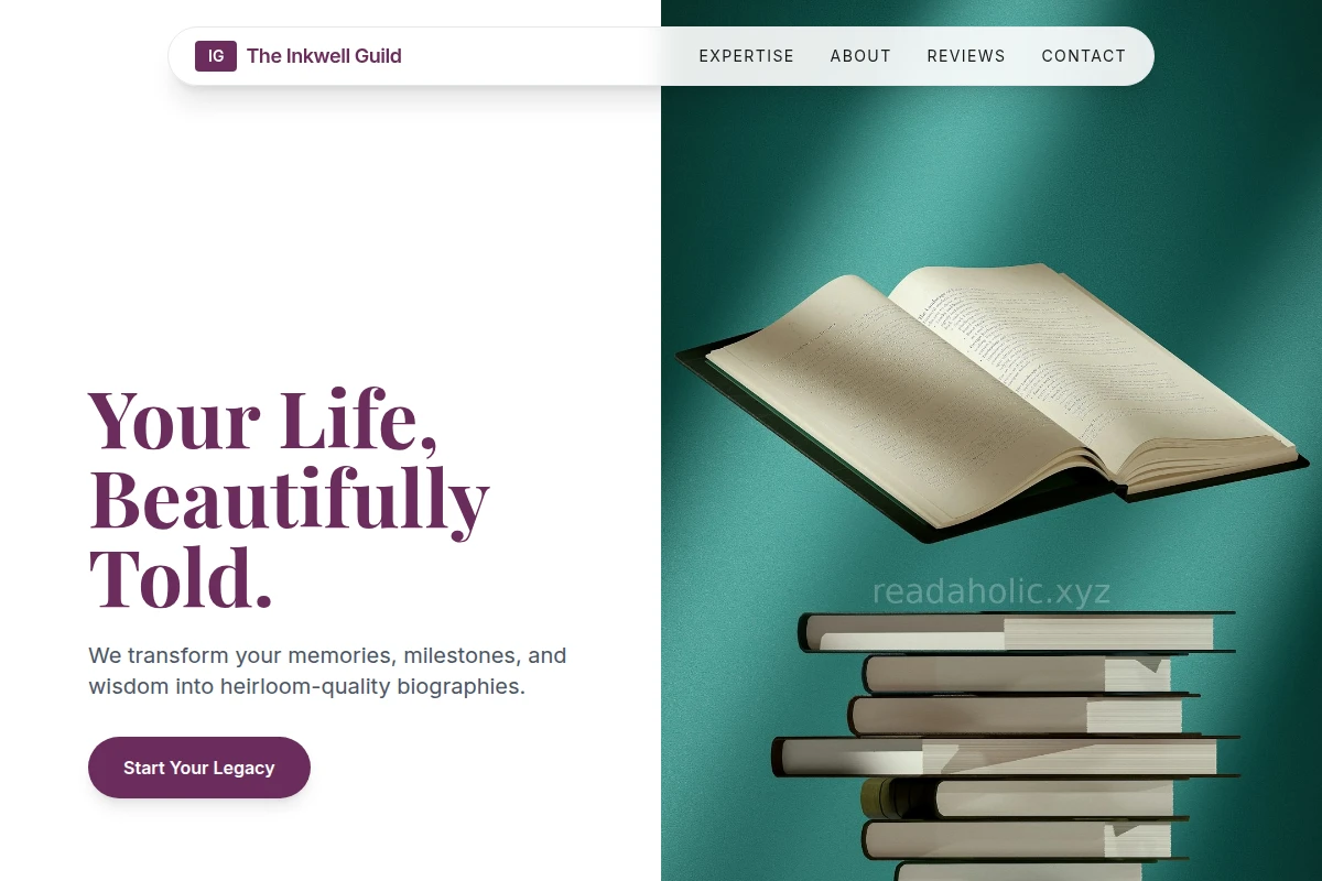 Quill Biography Book