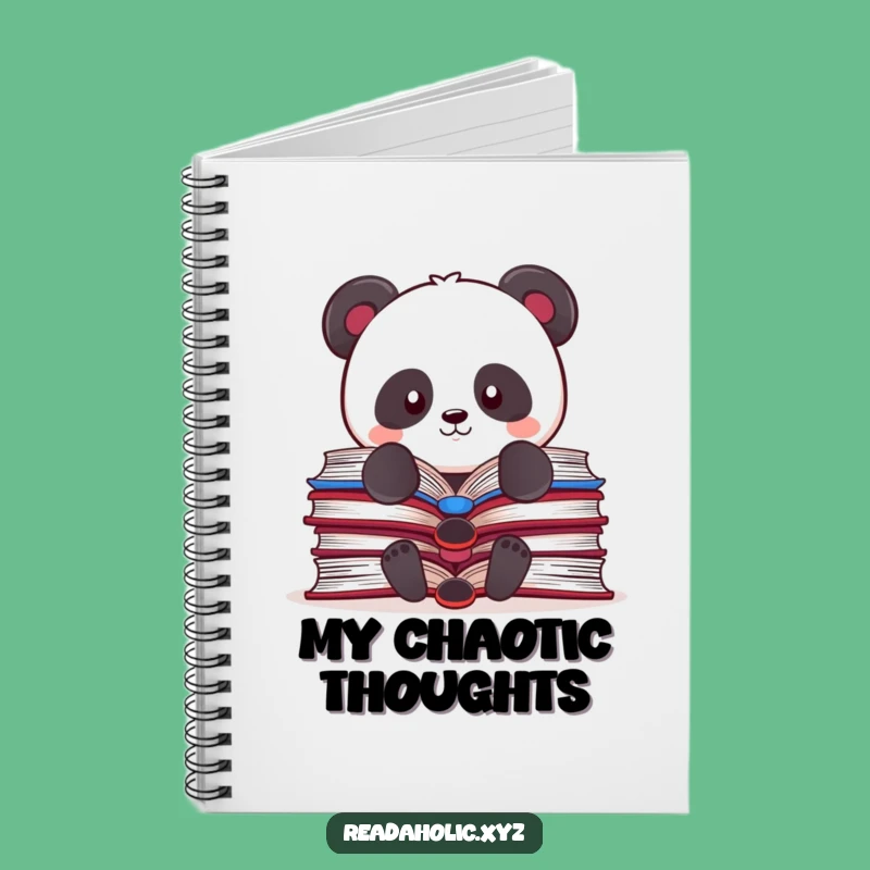 Funny Kawaii Panda Notebook: Book Balance Journal Gift